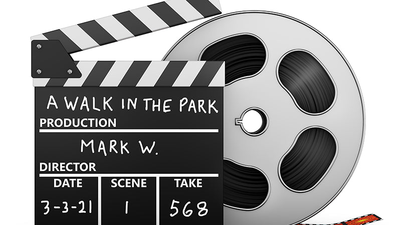 Clipboard for film by Mark Wessel at Visudeco.