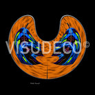 Fireproof - Framed & Mounted Print - showing the VISUDECO® copyright text.