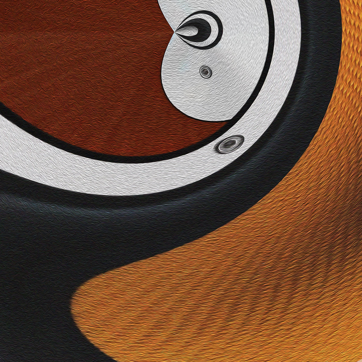 Traveler - Framed & Mounted Print - showing a close up of the image.