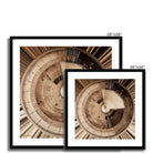 Tank - Framed & Mounted Print - showing available sizes.