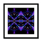 Synergy - Framed & Mounted Print - with a black -, wooden frame.