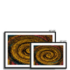 Effect 2B - Framed & Mounted Print - showing available sizes.