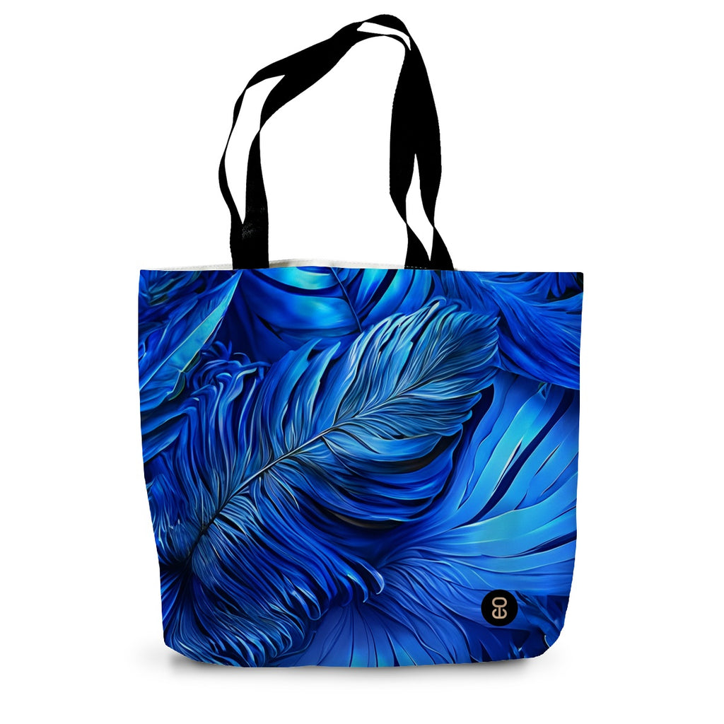 Deco 1 - Canvas Tote Bag at VISUDECO® Accessories. Showing Shopping bag with handles.