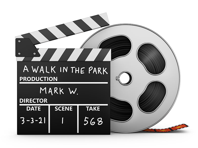 Clipboard for film by Mark Wessel at Visudeco.