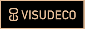 Visudeco Art Prints - Logo with text.