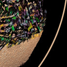 Tree of Life - Framed & Mounted Print - showing a close up of the image.