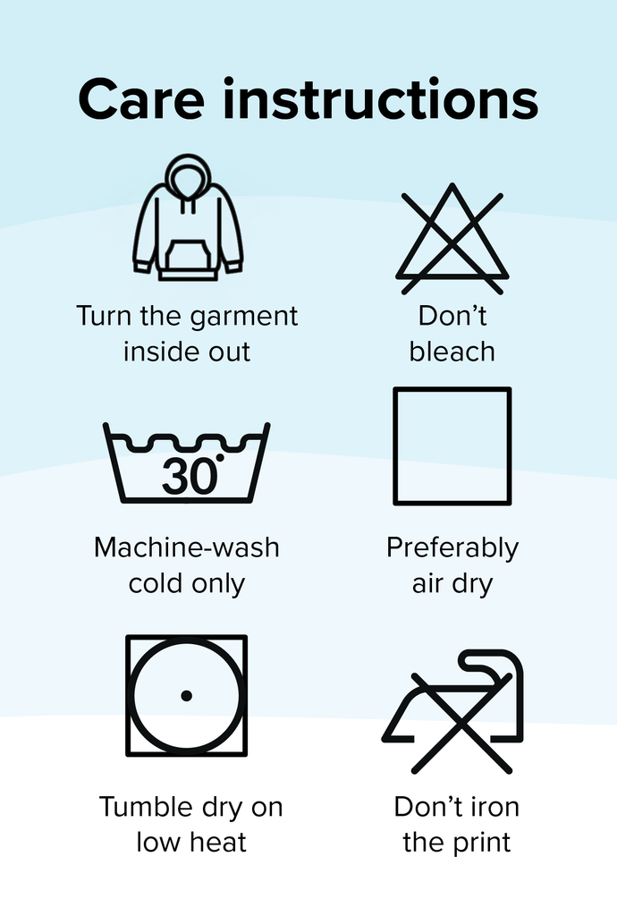 Care instructions.