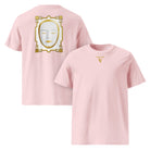 Sweet Dreams - Organic Cotton T-Shirt in Pink with a design on back and logo printed on the front.
