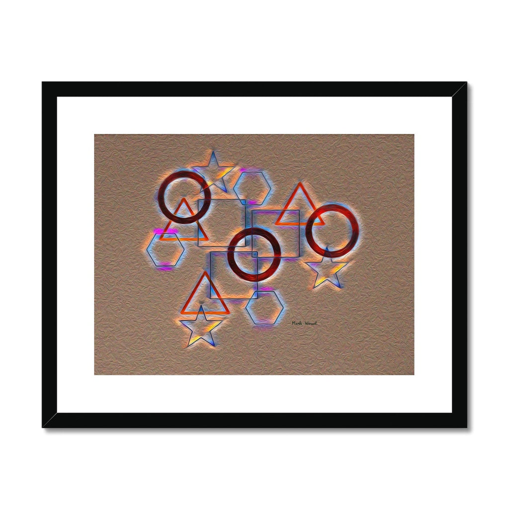 Art print titled - Beginnings - by Mark Wessel. Framed and mounted print for sale at VISUDECO®.